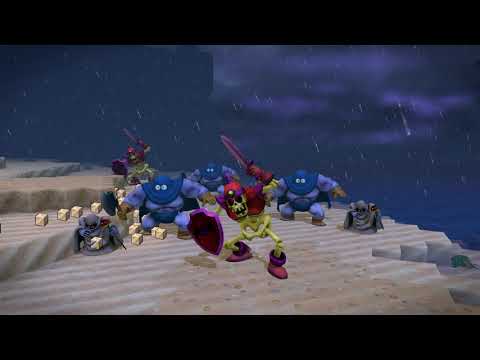Dragon Quest Builders 2 - Defeat the Enemy During Build the Pyramid Walkthrough No Commentary