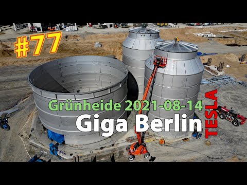 #77 Tesla Giga Berlin • 2021-08-14 • Gigafactory 4K