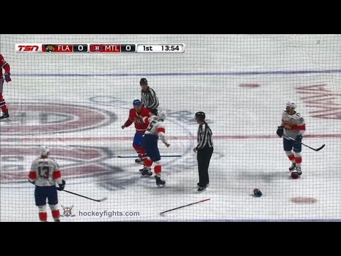 Aaron Ekblad vs Nicolas Deslauriers