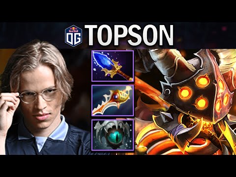 OG.TOPSON CLINKZ WITH AGHANIMS-DIVINE RAPIER - DOTA 2 7.30 GAMEPLAY