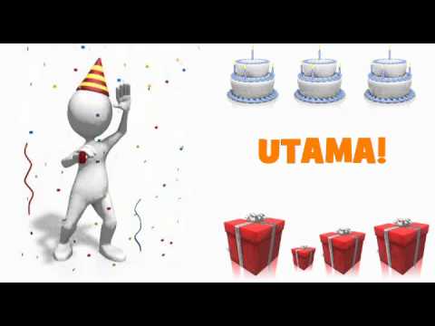 HAPPY BIRTHDAY UTAMA!