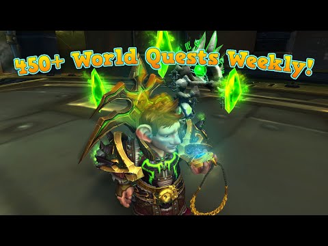 I did every world quest for 3 months - WoW BFA | Realm 5th neck 70 |