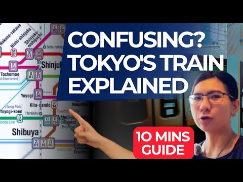 Trains in Tokyo EXPLAINED – in 10 mins!