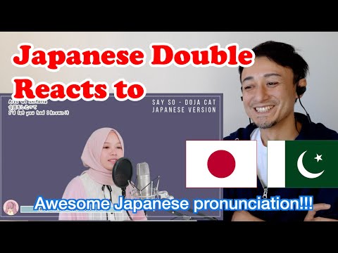 Japanese Double Reaction to Rainych's Say So Japanese Version