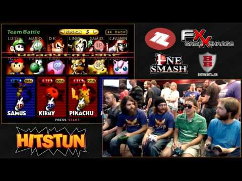 Hitstun 3 Smash 64 - Darkhorse + BarkSanchez vs SuPeRbOoMfAn + Fireblaster - Grand Finals