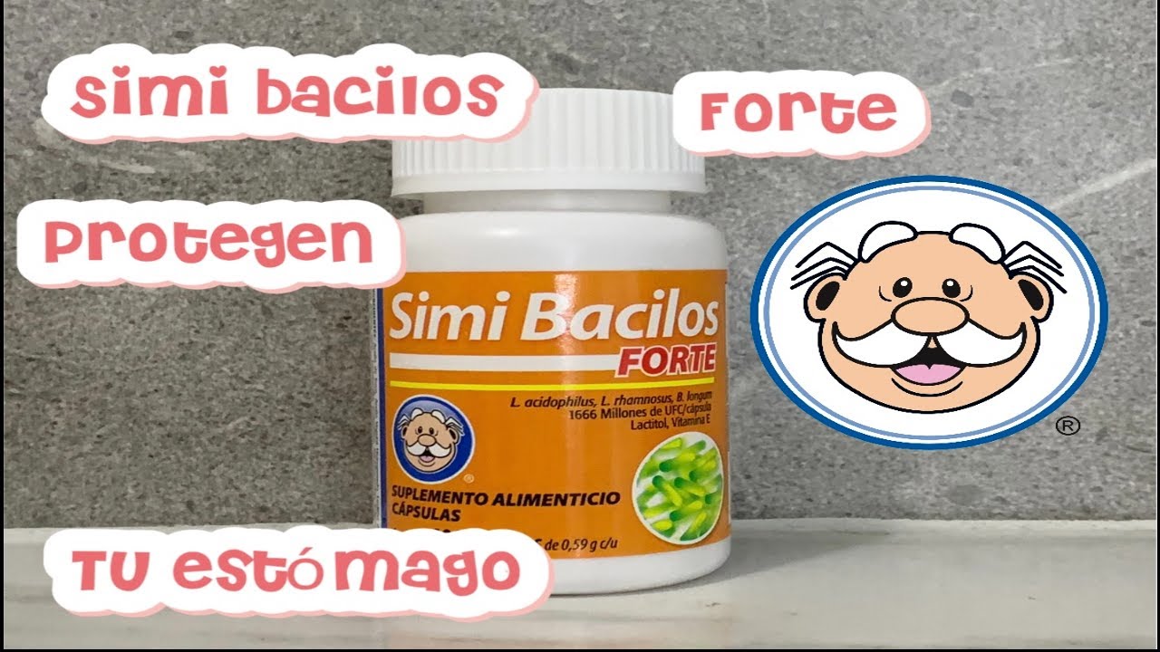 SIMI BACILOS FORTE DE FARMACIA SIMILARES TOMALOS Y PROTEGE TU ESTOMAGO