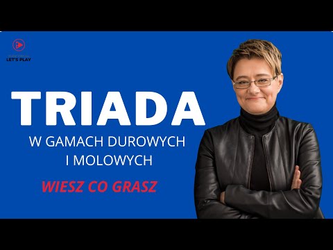 🎹 WIESZ CO GRASZ #9 - TRIADA 🎵🎼 W GAMACH DUROWYCH I MOLOWYCH