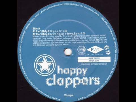 Happy Clappers - Can't help it ( Grant Nelson's Trinity remix)