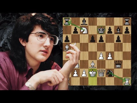 Smoking like Tal, playing like Tal! -  Veselin Topalov vs Vladimir Kramnik 1995