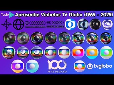 [1ª AT] Cronologia #228: Vinhetas TV Globo (1965 - 2025)