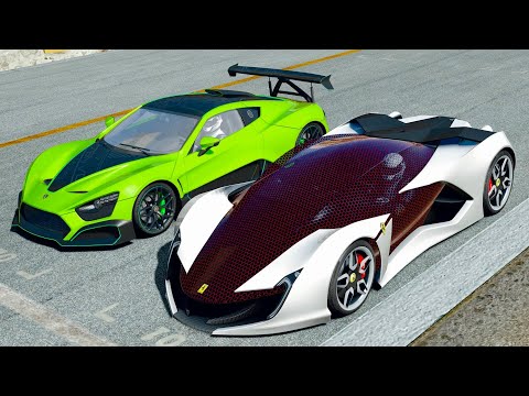 Ferrari Impronta vs Zenvo TSR-S at Monza GP