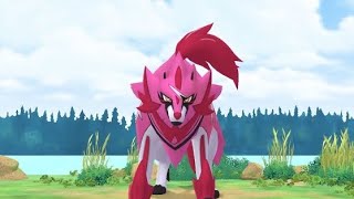 Shiny Zamazenta Caught from raid