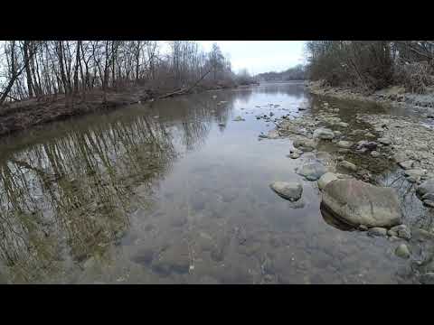 Torrente Ceronda  -  Nel territorio  di Druento (TO) -  I nuovi argini sulle rive del Ceronda.