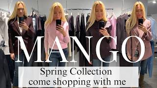 MANGO SPRING SHOPPING HAUL TRY ON COME SHOPPING WITH ME TO MANGO