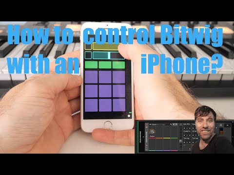 How to control Bitwig with an iPhone?