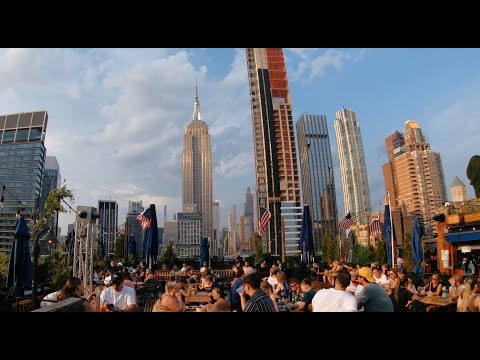 Benya (Live DJ set) - New York, USA - sunset Afro House & Melodic Techno DJ Mix (4K)