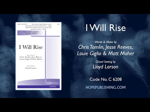I Will Rise - arr. Lloyd Larson