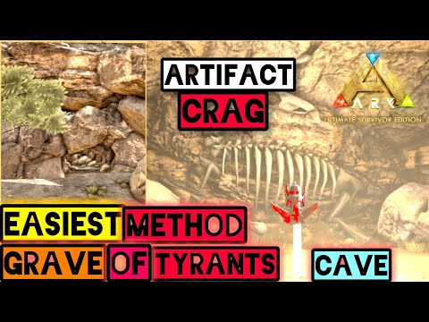 How to Get Artifact of The Crag Grave of the Tyrants Cave Ark Mobile | Ark Ultimate Mobile Edition
