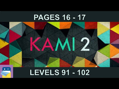 KAMI 2: Journey Pages 16 17 (Levels 91 - 102) Walkthrough & Solutions (by State of Play)