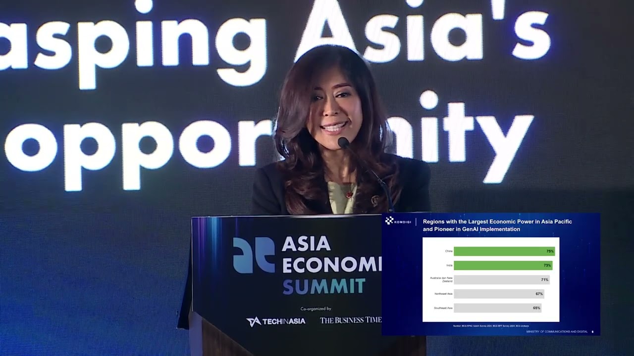 Indonesia's Minister on Asia's AI Future | Meutya Hafid Keynote | AES 2025