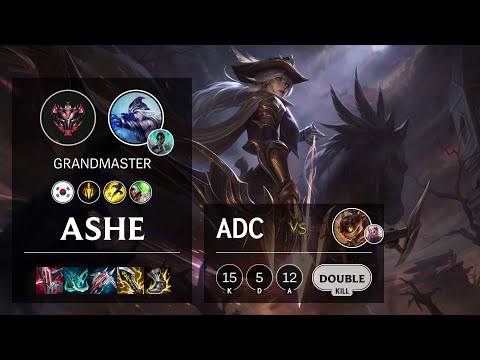Ashe ADC vs Ziggs - KR Grandmaster Patch 11.23