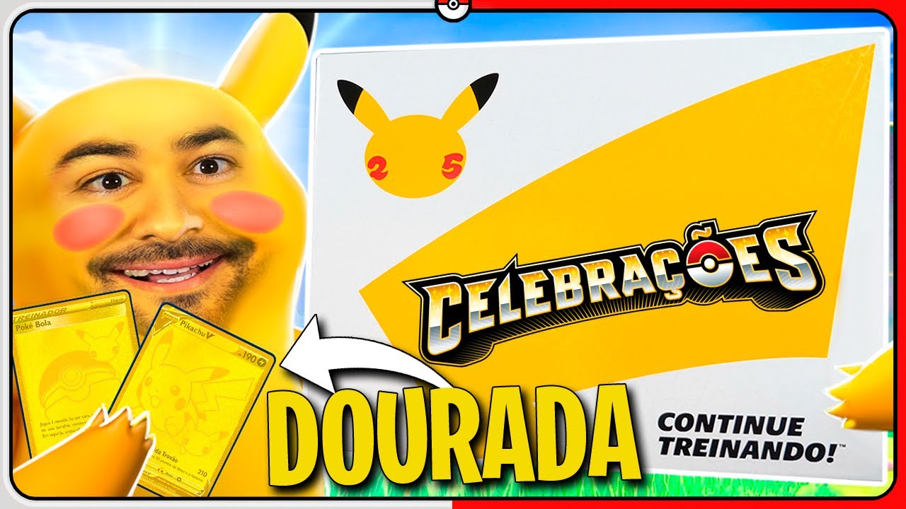 Watch Now Abri BOX DOURADA de R$ 1.800 Celebrações dos 25 anos de Pokémon TCG com Pikachu V Dourado Abri BOX DOURADA de R$ 1.800 Celebrações dos 25 anos de Pokémon TCG com Pikachu V Dourado