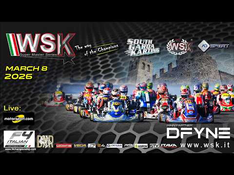 WSK SUPER MASTER SERIES - ROUND 4