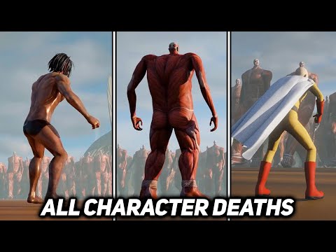ALL Death Scenes - ALL Characters vs 1.000.000. Colossal Titans - The Rumbling ANIMATION