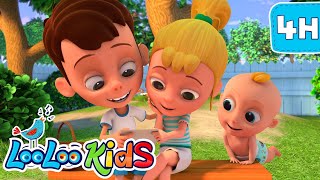 Download lagu A Tisket A Tasket - S2EP26 - 4 Hour Kids Songs - LooLoo Kids Songs for Kids mp3