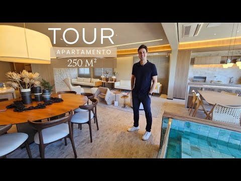 APARTAMENTO MUITO LUXUOSO DE 250 M² COM PISCINA NA VARANDA | GOIÂNIA #apartamento #imoveis 