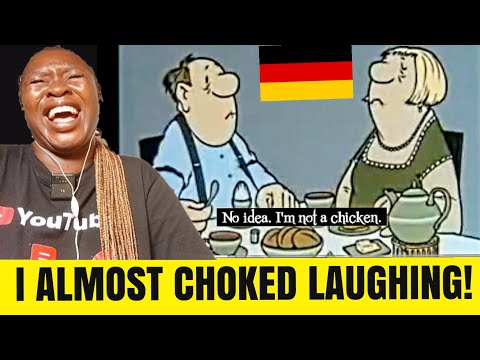 #1 German Comedy Loriot - The Egg Reaction | Foreigner Reacts to German Comedy