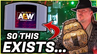 The AEW Wrestling Nintendo 64 Game - Yes This Really Exists...