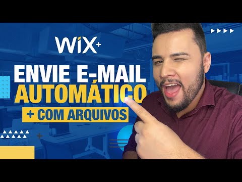 Como Enviar E mail Automático Com arquivos E book com Wix