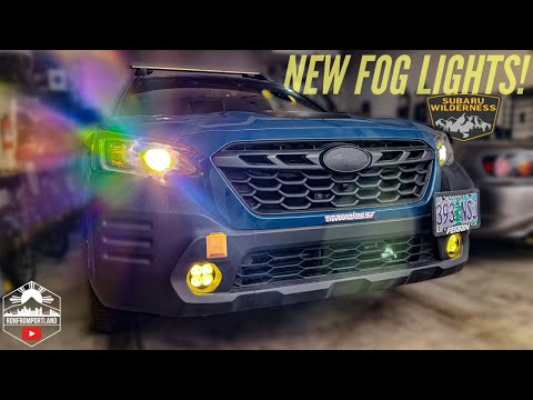 Diode Dynamics SS3 Fog Lights | Subaru Outback Wilderness!