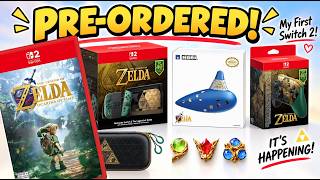 Nintendo FINALLY GOT ME! Ocarina of Time Switch 2 - PREORDERED!