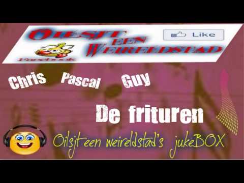 Chris,Pacal en Guy met de frituren