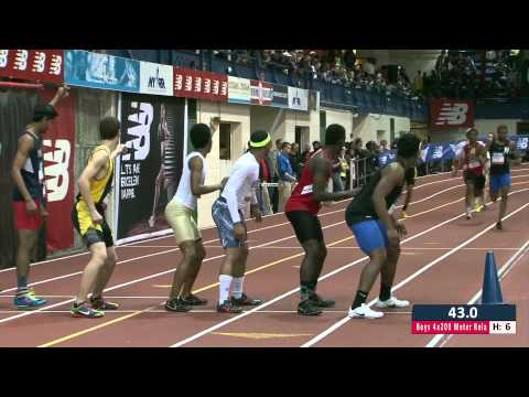 Boys 4x200m Relay EE Section 6 - New Balance Nationals Indoor 2014