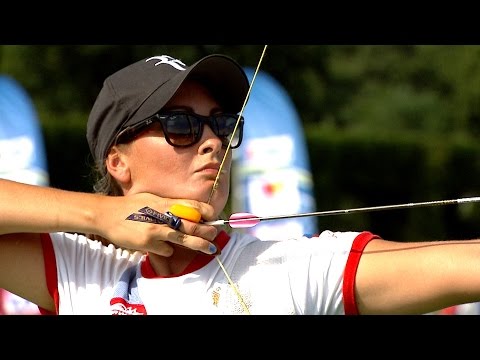 Deepika Kumari v Tatiana Segina — recurve women's bronze | Wroclaw 2014 Archery World Cup S4