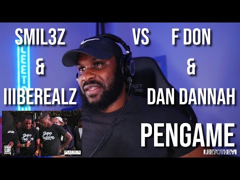 SMIL3Z & iiiBEREALZ vs F-DON & DAN DANNAH | PenGame Rap Battle 2024 [Reaction] | LeeToTheVI