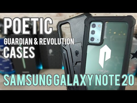 Poetic Guardian Revolution Cases for Samsung Galaxy Note 20