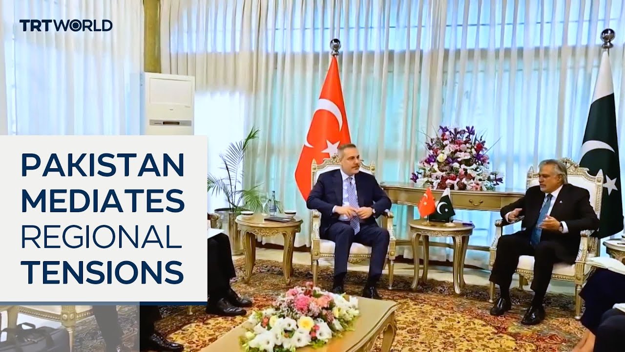 Pakistan, Türkiye, Egypt, Saudi FMs meet to advance US-Iran talks