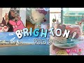 summer brighton vlog ⭐️ sanrio cafe, thrifting, the lanes, summer vibes
