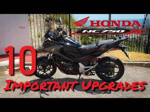 10 important upgrades for the Honda NC750X