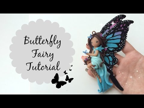 TUTORIAL: Polymer Clay Butterfly Fairy ♡ Doll Chibi