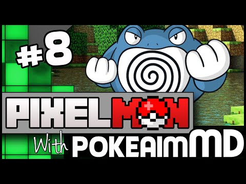 Minecraft Pixelmon Green w/ PokeaimMD, Akamaru, Blunder, Gator & steve! Ep 8 - ENTER BLUNDER