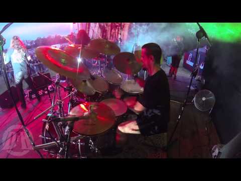 EMBRIONAL@Evil's Mucus-live in Poland (Drum Cam)