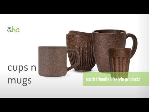 Rice Husk Coffee Mugs - 300ml