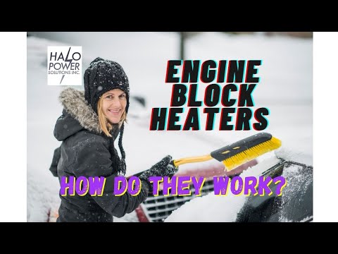 Part of a video titled How the Block Heater works on your car - YouTube
