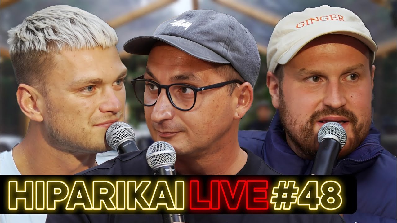 HIPARIKAI #48 LIVE: ORIJUS GASANOVAS