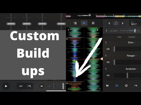 Djay Pro Transition Tutorial| Custom Build ups